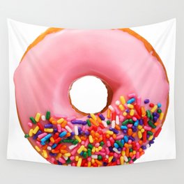 Funny Pattern With Juicy And Tasty Donut Wall Tapestry