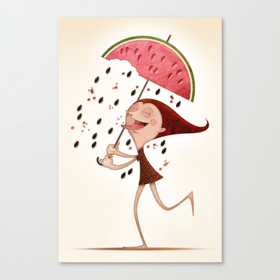 Watermelon Canvas Print
