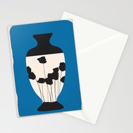 Abstract Vase 2 Stationery Card