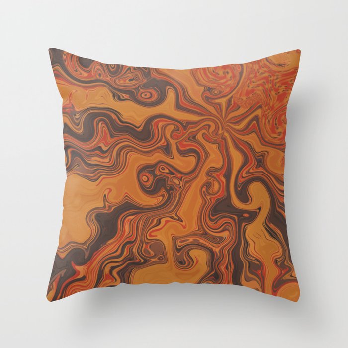 Inner Forces Throw Pillow