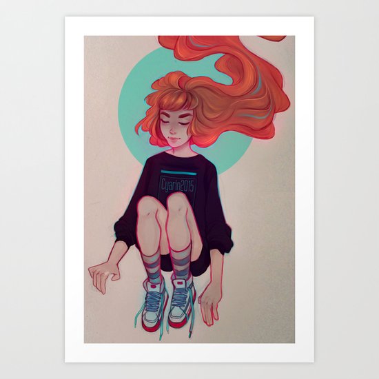 Breeze Art Print