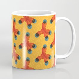 Orange Methane Molecule Coffee Mug