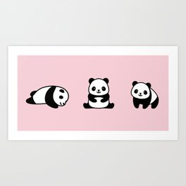 cartoon panda art prints to Match Any Home's Decor | Society6