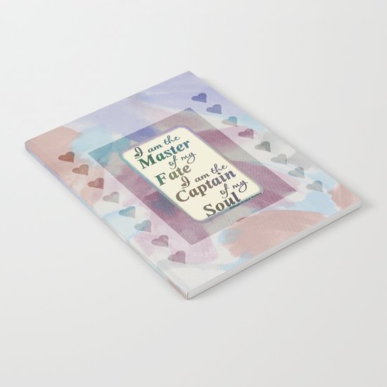 Captain Of My Soul Notebook