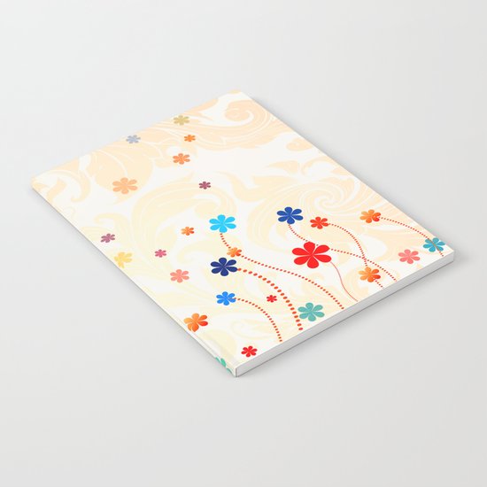 Summer Flowers Notebook