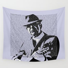 Leonard Cohen Wall Tapestry