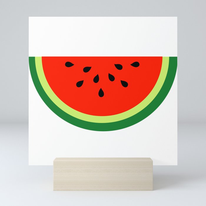 Tasty Watermelon Mini Art Print