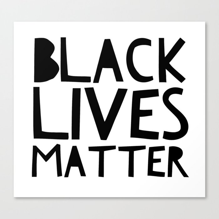 Black Lives Matter 2 Canvas Print