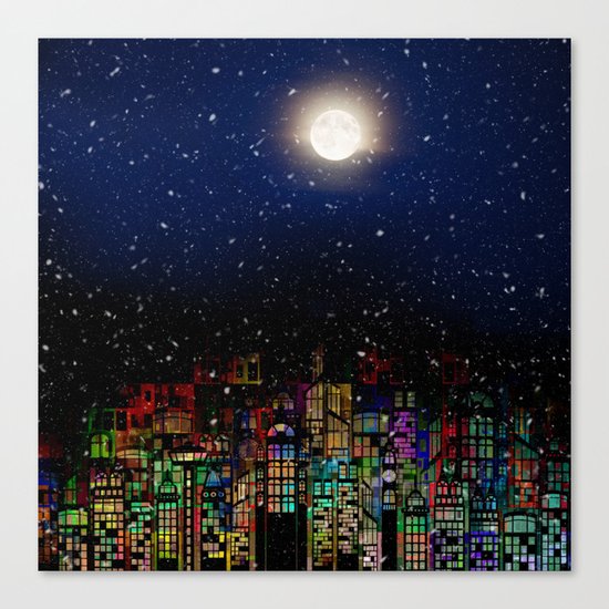 Silent Night Canvas Print