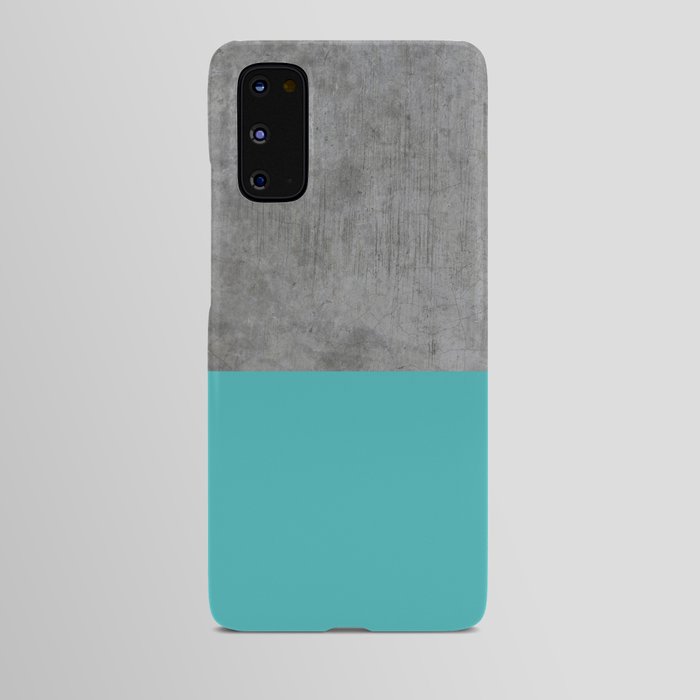 Concrete x Blue Android Case