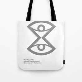 The Spectral Hypercone Symbol Tote Bag