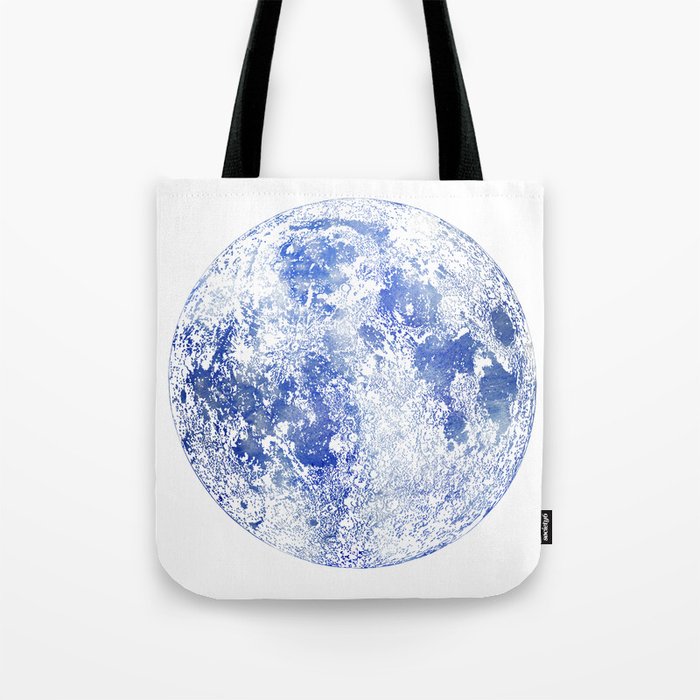 Moon Map Tote Bag