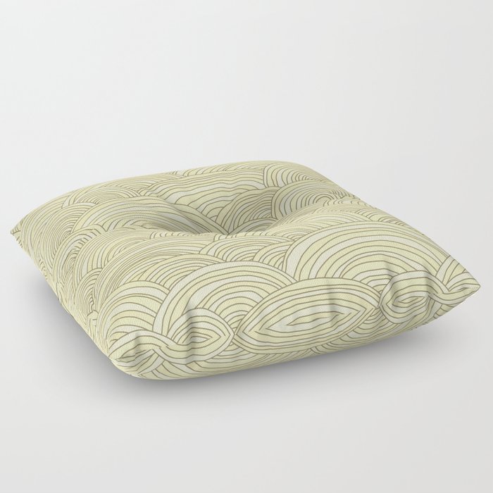 Noodle Doodle Hills Floor Pillow