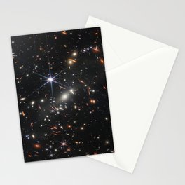 James Webb Space Telescope First Deep Field: Galaxy Cluster SMACS 0723  Stationery Card