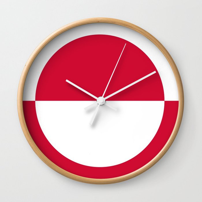 Flag of greenland 2greenlandic,kalallit,inuit,thule,nuuk,tupilak. Wall