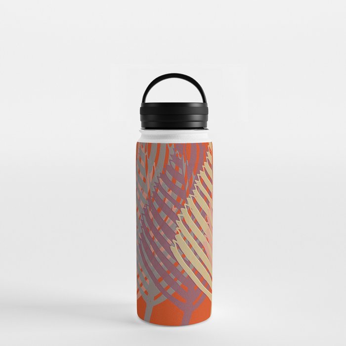 Festive Feathers Art and Decor Water Bottle