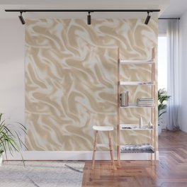 Luxury Soft Gold Satin Texture Wall Mural