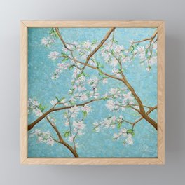 Spring In Blue Framed Mini Art Print