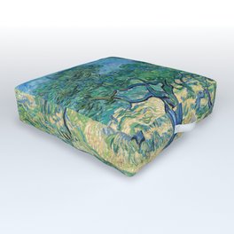 Vincent van Gogh - Olive Grove Outdoor Floor Cushion