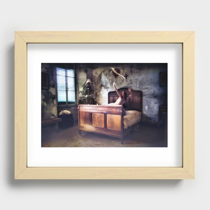 'Ghost' Surrealistic Color Art Photographic Print Recessed Framed Print