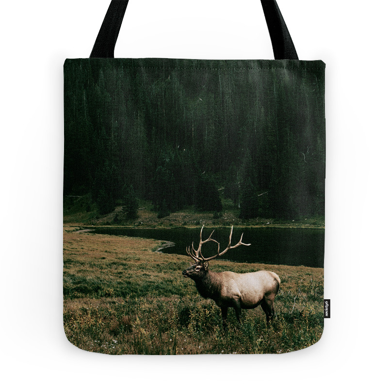 Oh Elk! Tote Bag by eastlynbright