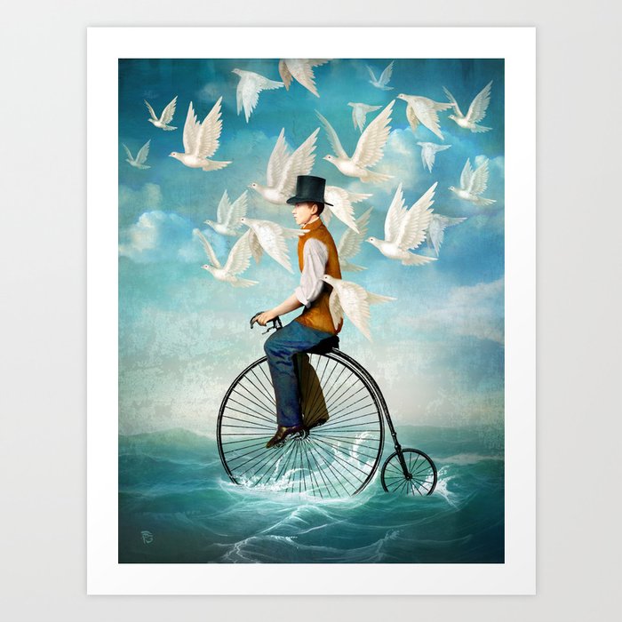 Discover the motif OCEAN RIDE by Christian Schloe as a print at TOPPOSTER