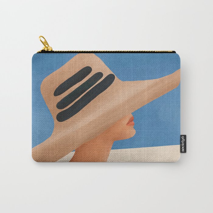 Summer Hat Carry-All Pouch