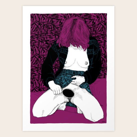 Miroir Miroir Art Print