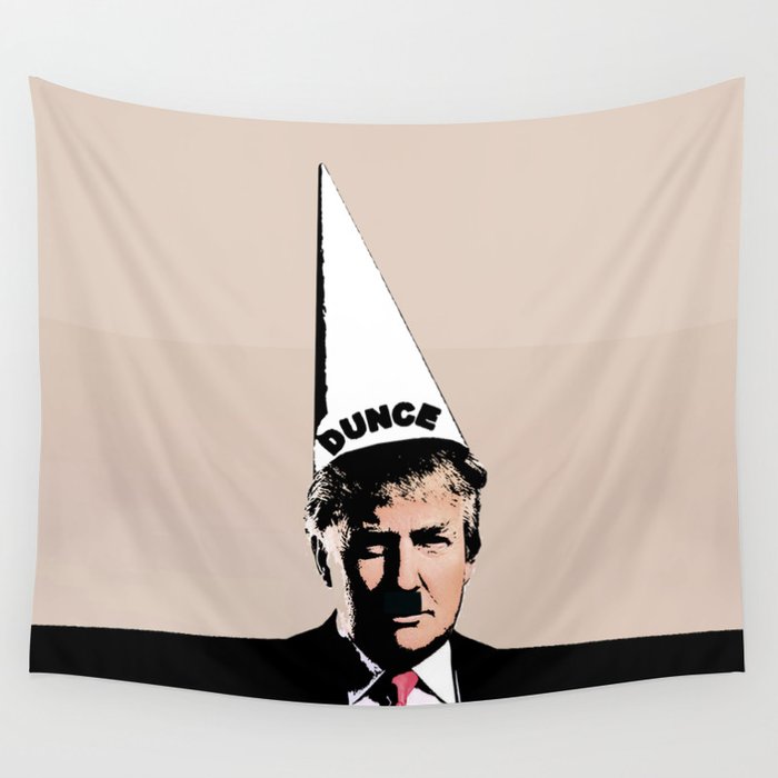 DONALD DUNCE Wall Tapestry