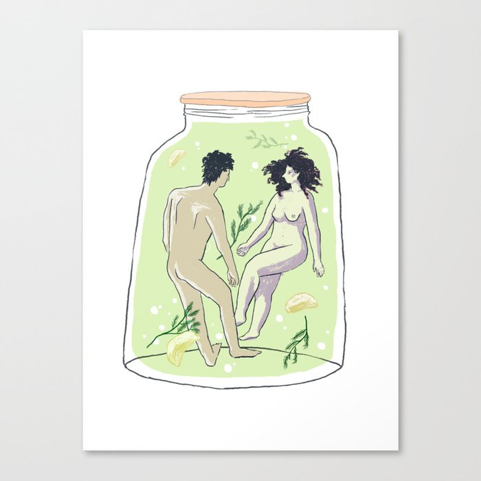 Pickled Canvas Print