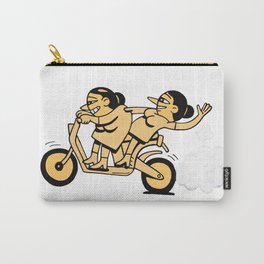 Bikers Goin For It Carry-All Pouch