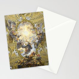 Renaissance Painting Fresco Angels Gods Stationery Card
