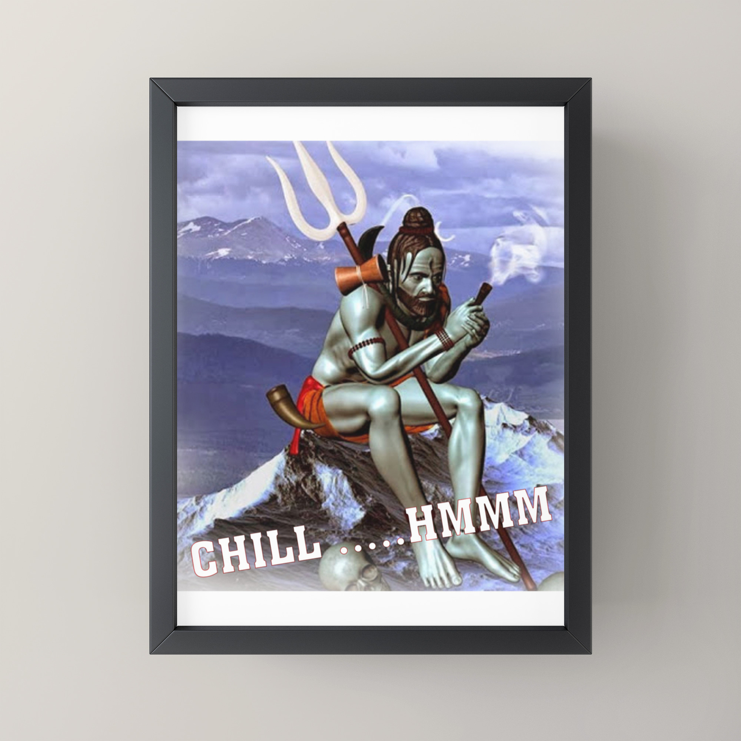 Chillam And Deep Thought Lord Shiva Framed Mini Art Print By Equanimousone Society6 Jump to navigation jump to search. society6