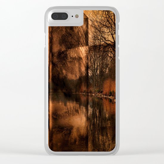 art abstract### Clear iPhone Case