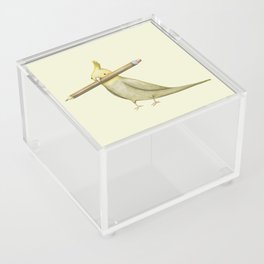 Cockatiel & Pencil Acrylic Box