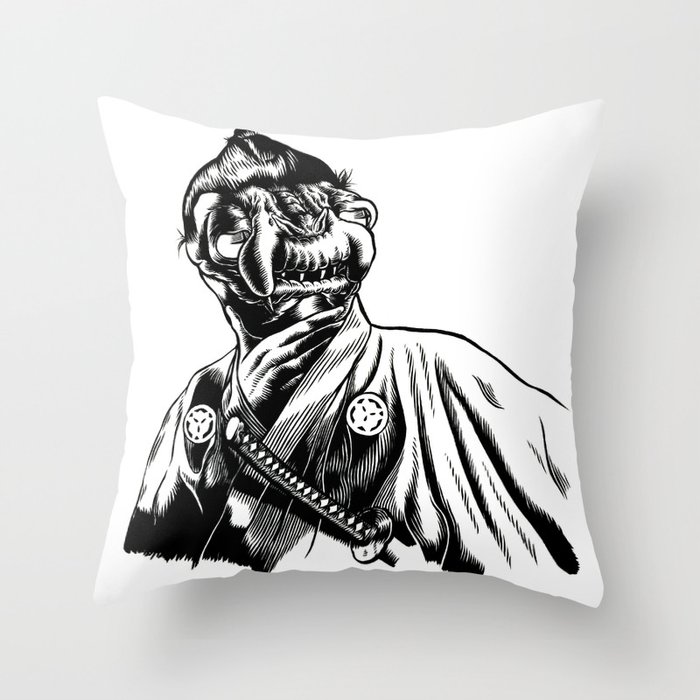 Yojimbo Monster Throw Pillow