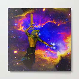 Star Fighter Metal Print | 3D, Stars, Cool, Color, Other, Planets, Portrait, Mythology, Nature, Retro 