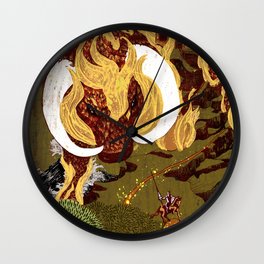 The Last Unicorn Wall Clock