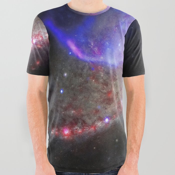 Black Hole in a Spiral Galaxy  All Over Graphic Tee