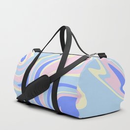 marbled melt_Cotton candy palette Duffle Bag