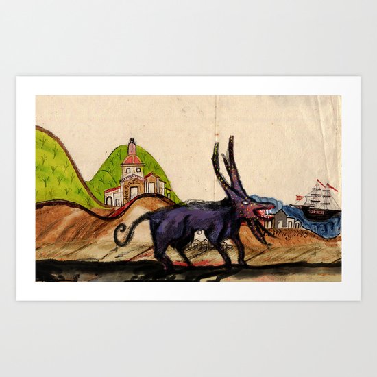 Creature Art Print