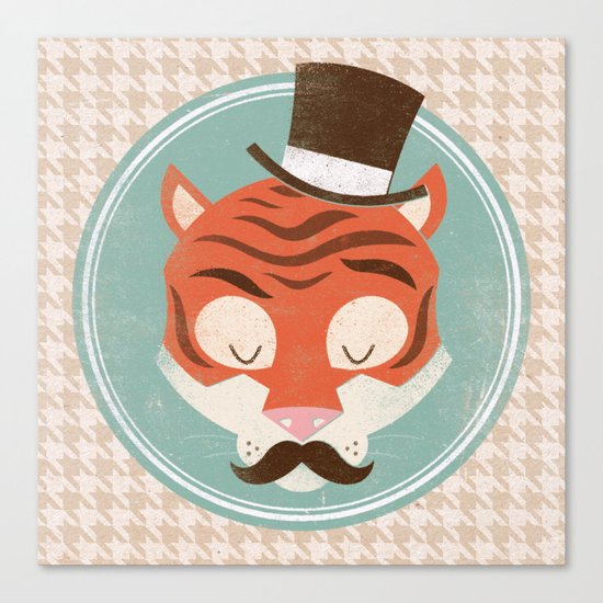 Uncommon Creatures - Tiger Canvas Print
