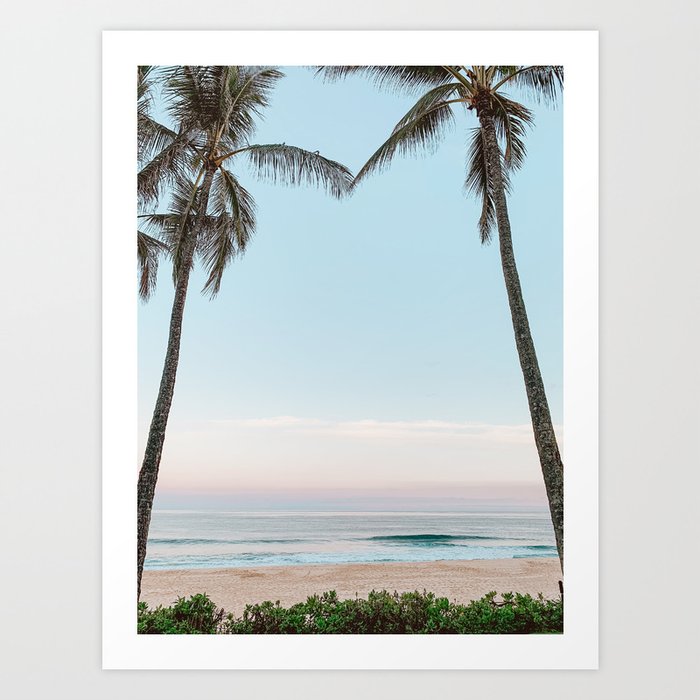 Sunrise North Shore Art Print