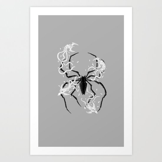 Disintegrate Art Print
