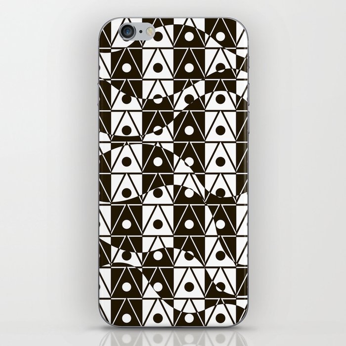 Abstract hypnotic pattern iPhone Skin