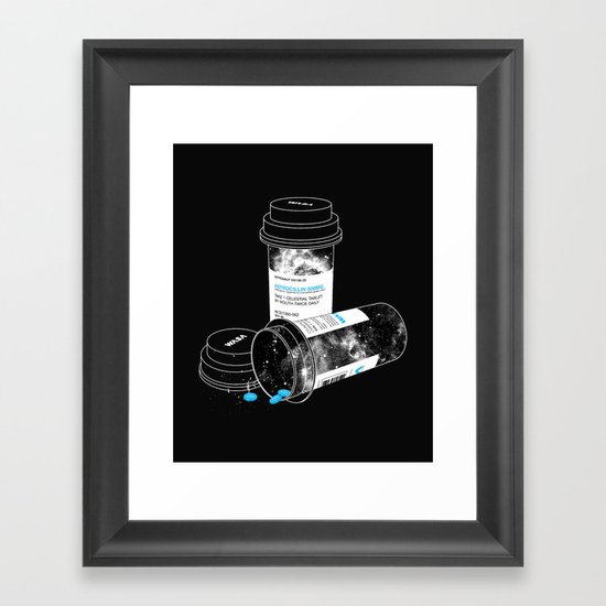 Space RX Framed Art Print