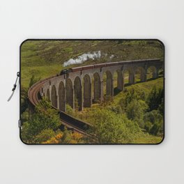 Heading To School Of Wizardy And Magic Laptop Sleeve