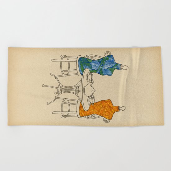 High Tea Beach Towel