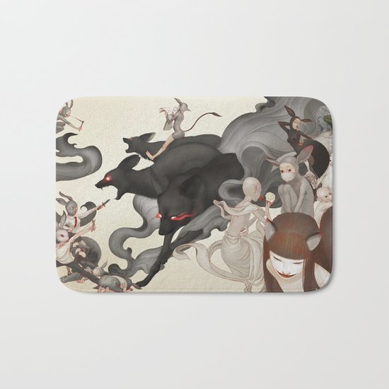 Internal Conflict Bath Mat