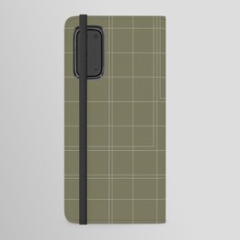 Sage Grid Android Wallet Case